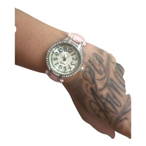 Elegant Pink Women's Watch